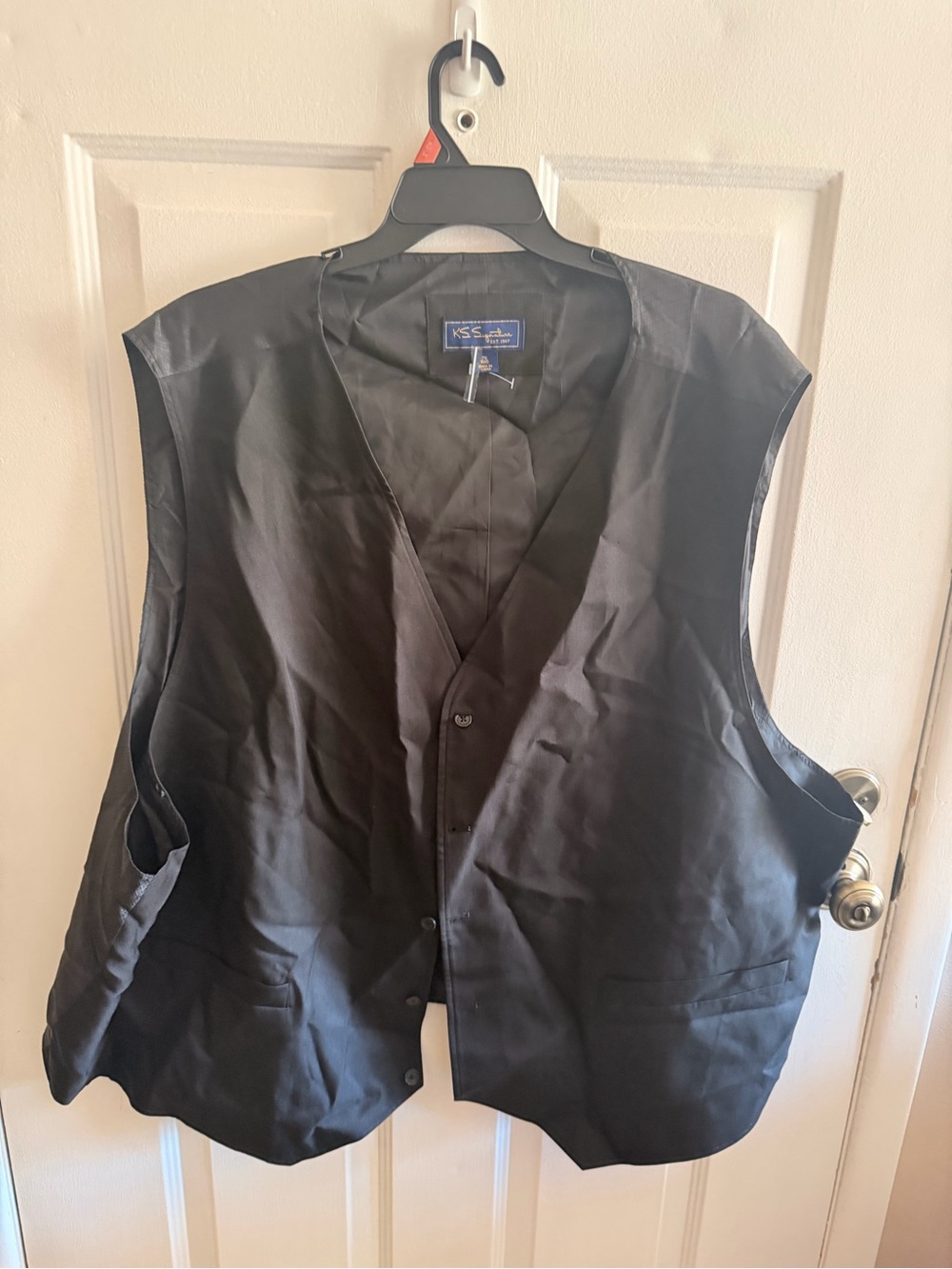 Signature Black Men's Dress Vest